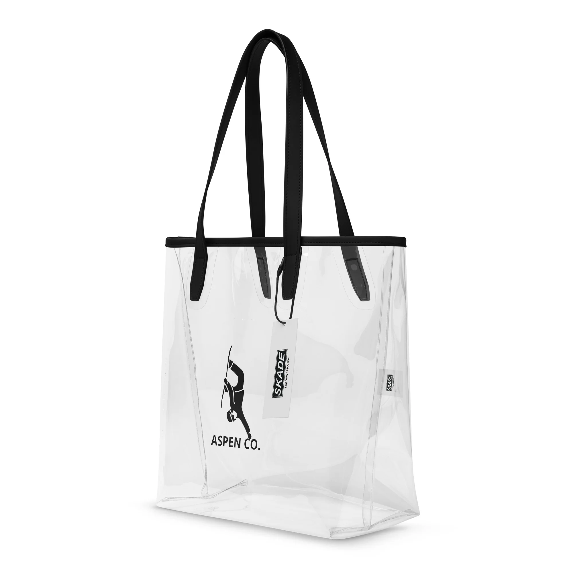 Clear Tote Bag – Aspen Snowboarder - Image 4