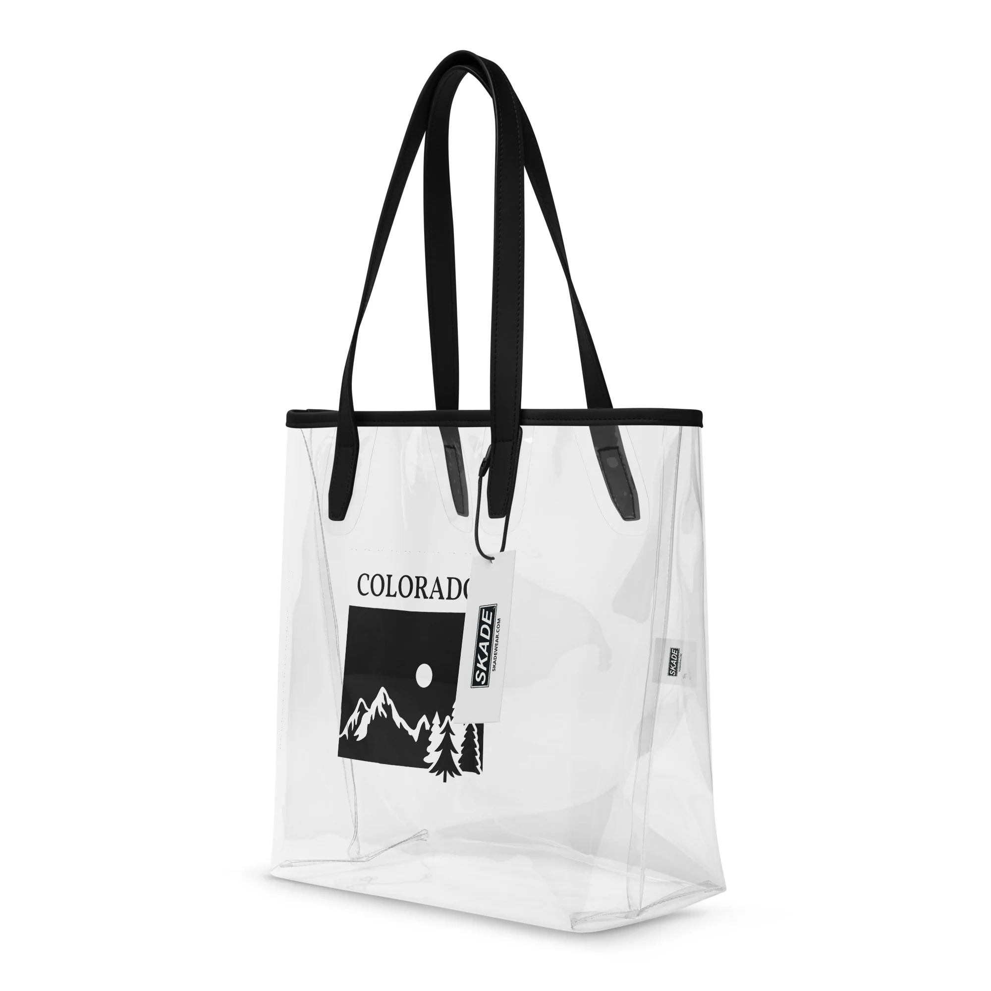 Clear Tote Bag – Colorado Night - Image 4