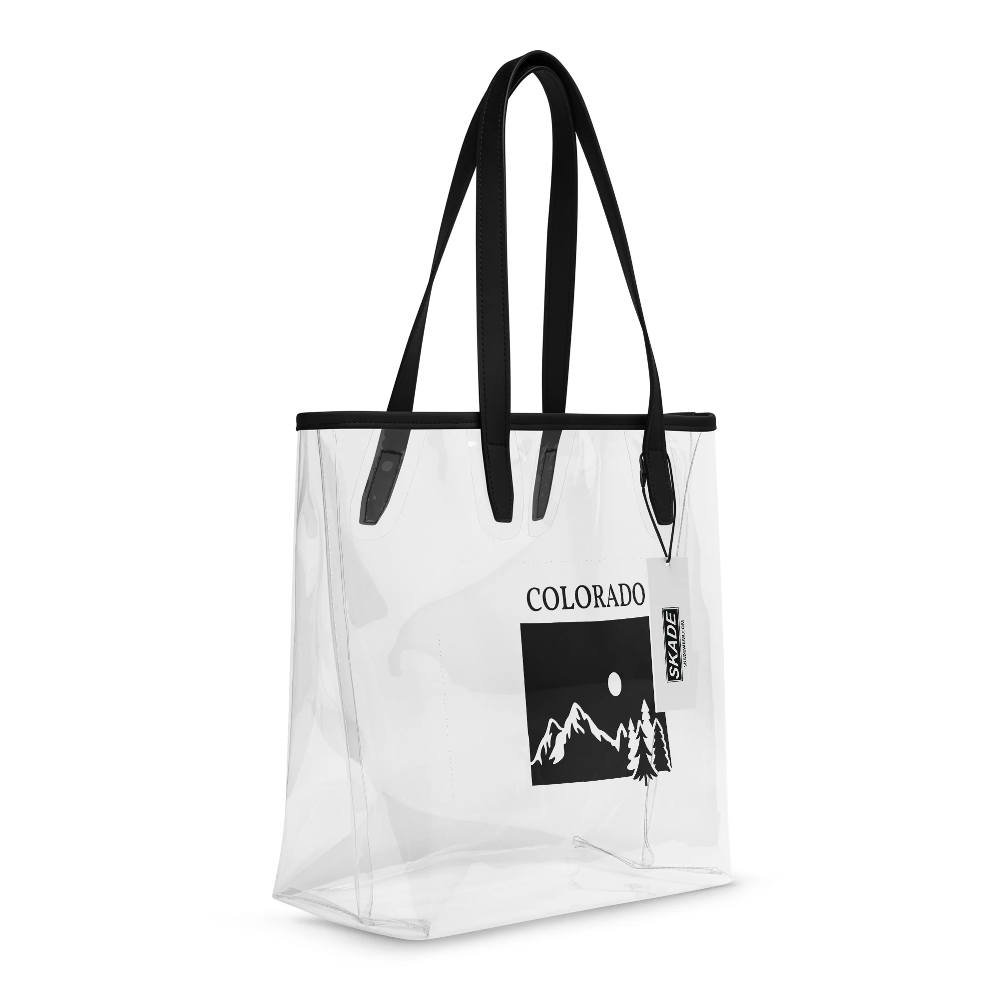 Clear Tote Bag – Colorado Night - Image 6