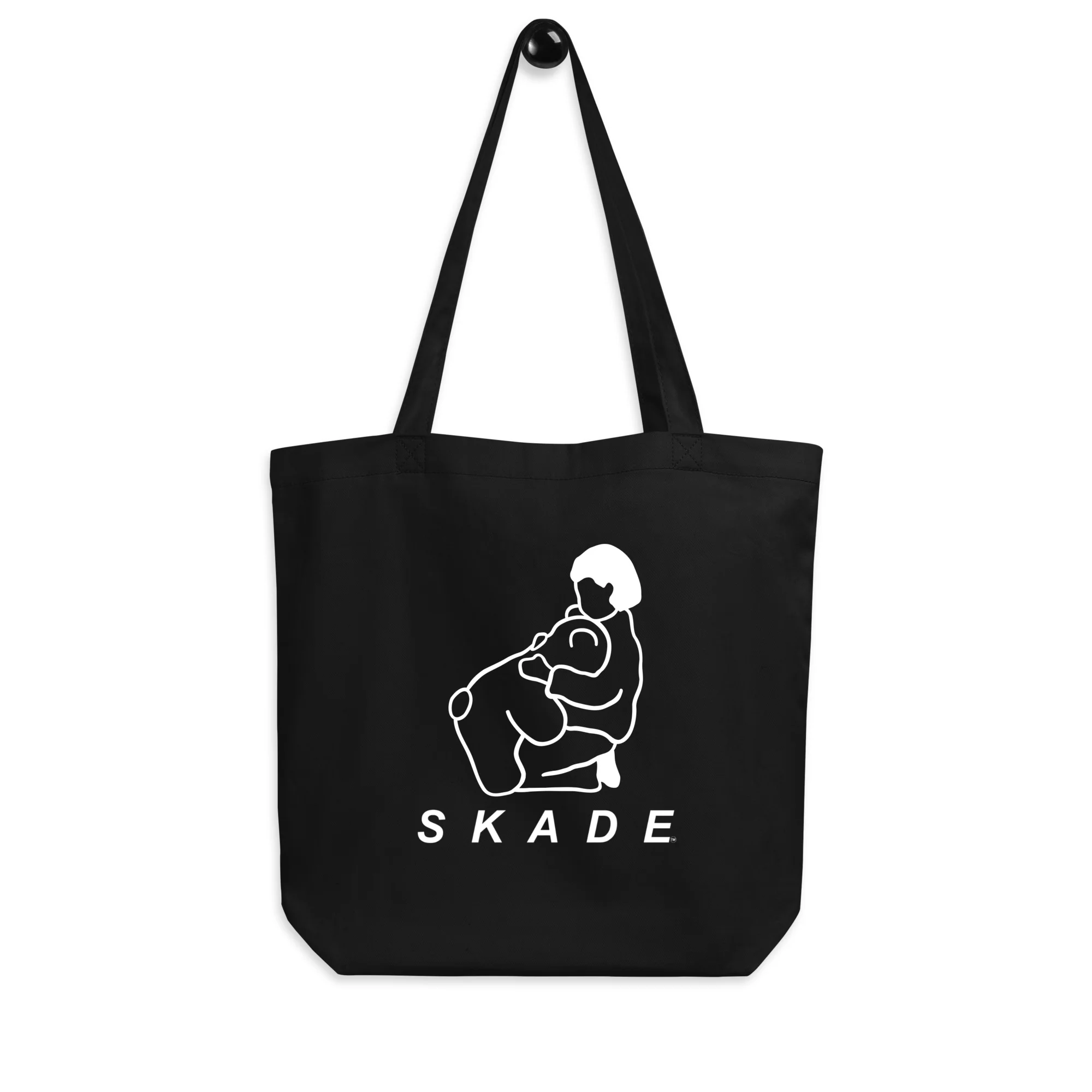 Eco Tote Bag – Bear Hug Girl - Image 3