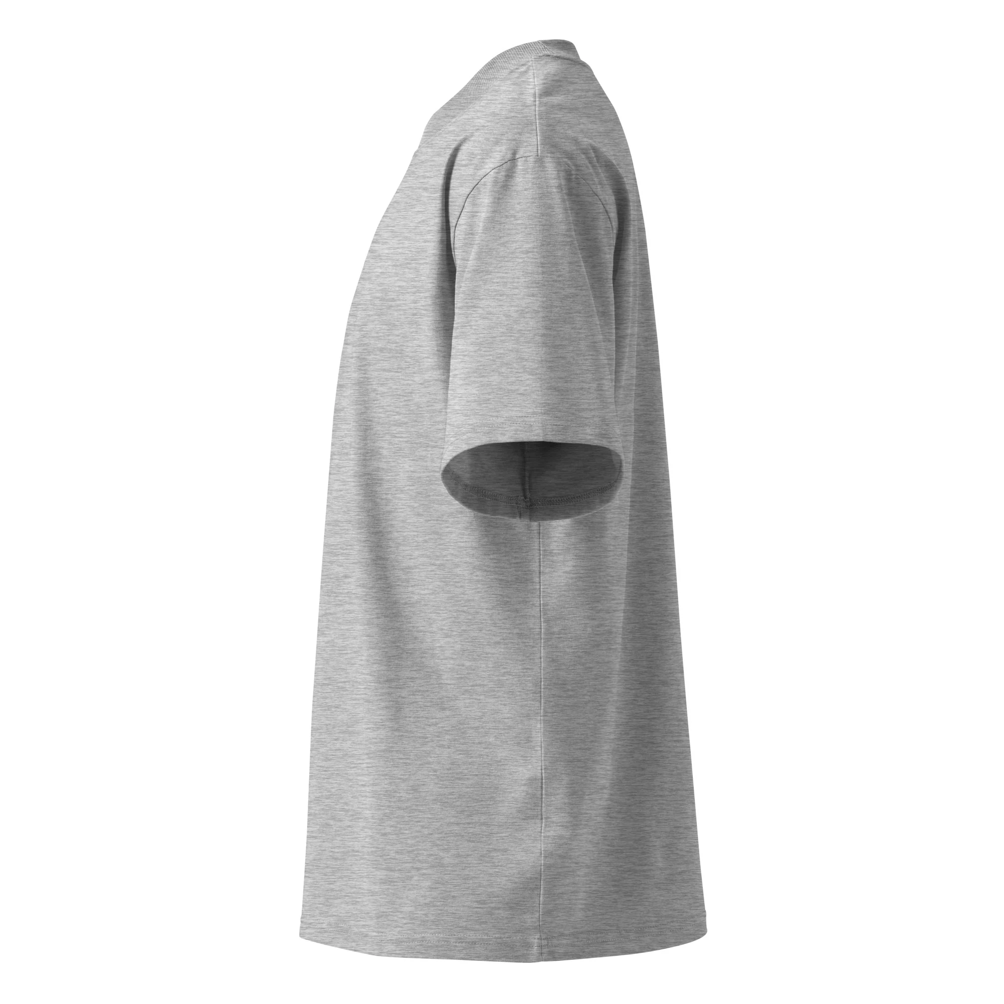 Unisex Organic Oversized High Neck T-shirt – 81611 Embroidered - Image 15