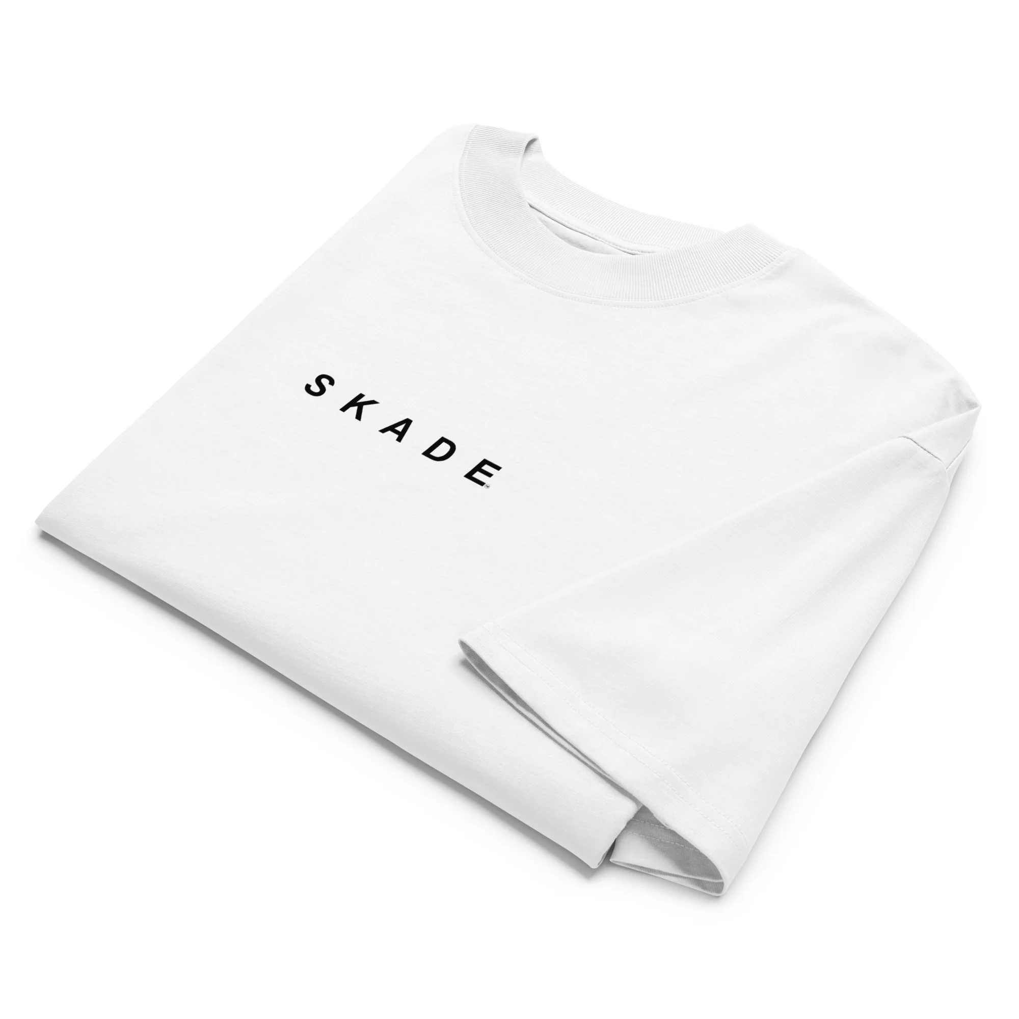 Unisex Oversized Organic Tee – Yes We Cat (High Neck) - Image 6